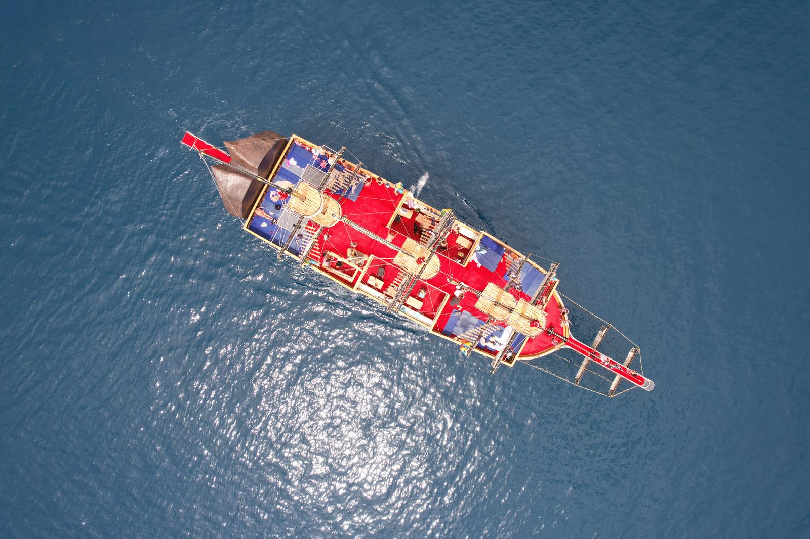 Antalya Kundu Gulet Boat Charter  30m Custom Built